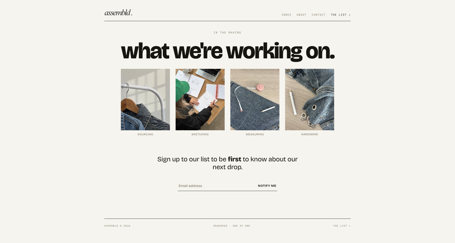 Assembld website